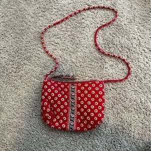 Small red Vera Bradley purse